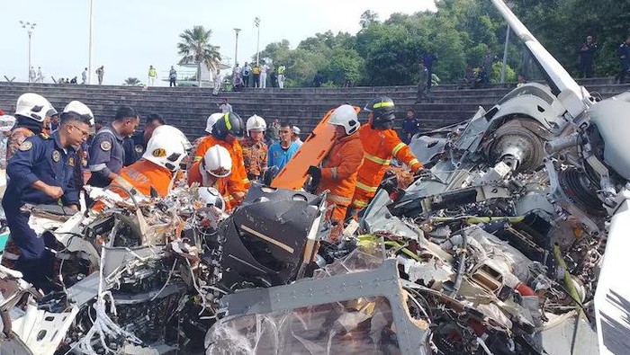 Tragedi di Udara: Tabrakan Helikopter Militer Malaysia Menelan Korban 10 Nyawa