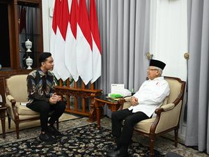 Sowan ke Wapres Maruf, Gibran Dapat Wejangan soal Pentingnya Keberlanjutan