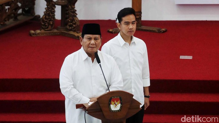 Sederet Pernyataan Prabowo Seusai Jadi Presiden Terpilih