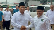 Prabowo Terkesan Anies-Cak Imin Hadiri Penetapan Presiden-Wapres Terpilih