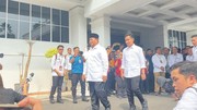 Prabowo-Gibran Tiba di KPU untuk Penetapan Presiden-Wapres Terpilih