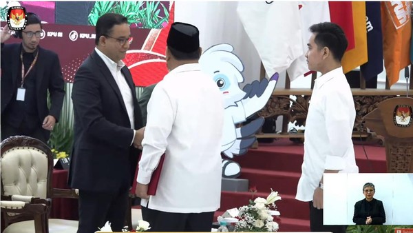 Prabowo Ucapkan Terima Kasih ke Jokowi, Pemilu 2024 Tertib dan Aman