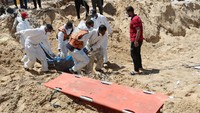 Badan tersebut mengatakan dalam sebuah pernyataan bahwa masih ada sekitar 2.000 orang hilang di bawah reruntuhan di Khan Younis dan 1.000 orang di wilayah tengah Jalur Gaza, yang jenazahnya tidak dapat dievakuasi karena kurangnya alat berat dan mesin untuk menghilangkan puing-puing.  