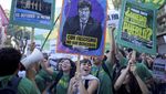 Ribuan Orang di Argentina Demo Menentang Pemotongan Anggaran Universitas