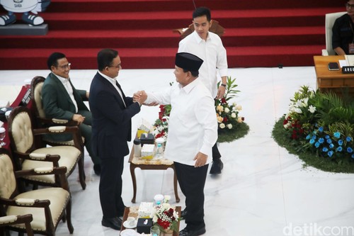 Prabowo-Gibran ditetapkan sebagai Presiden dan Wakil Presiden terpilih 2024. Hal itu ditetapkan KPU dalam rapat pleno hari ini.