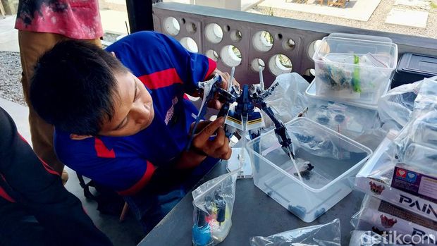 Serunya aktivitas Komunitas Gundama, wadah penghobi Gundam di Malang.