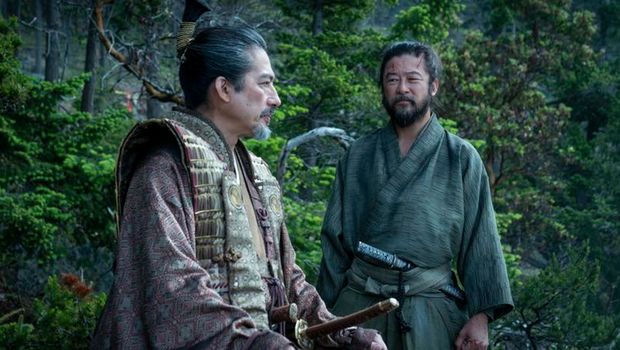 Cuplikan adegan dalam serial Shogun (2024).