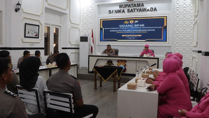 Sidang BP4R Polres Pasuruan Kota