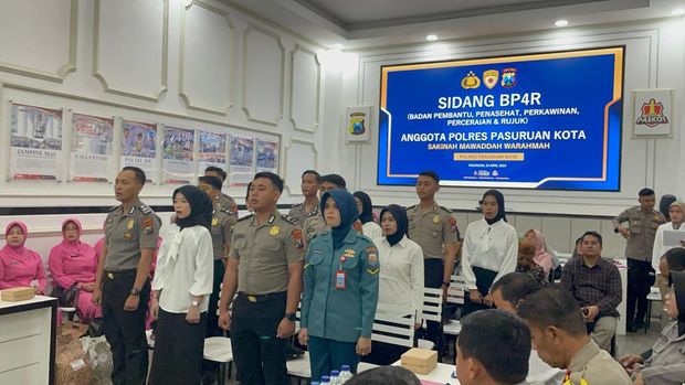 Sidang BP4R Polres Pasuruan Kota
