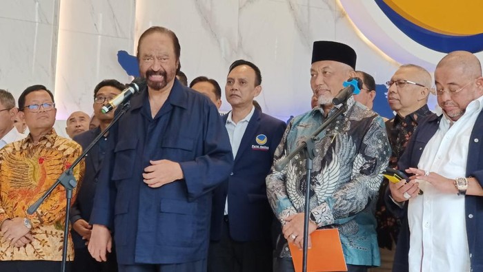 Surya Paloh dan Ahmad Syaikhu