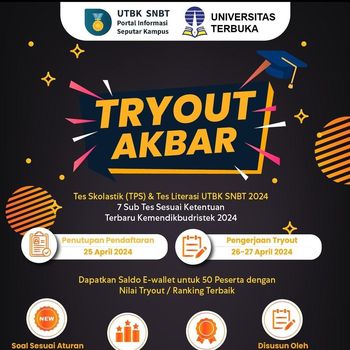 tryout akbar universitas terbuka