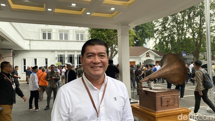 Wakil Ketua Tim Kampanye Nasional (TKN) Prabowo-Gibran, Silfester Matutina (Firda/detikcom)