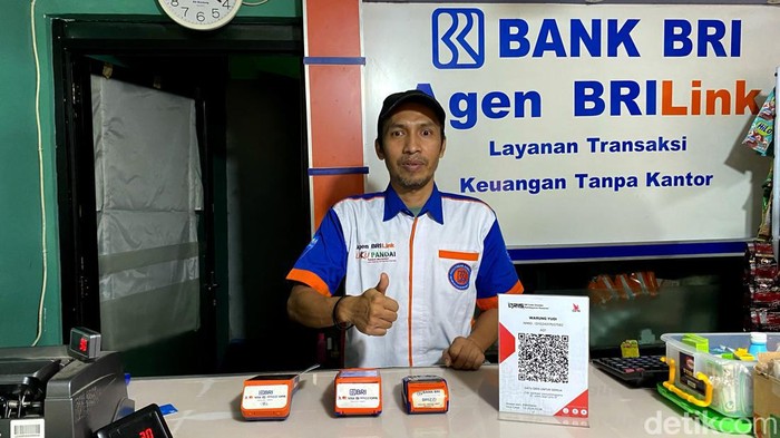 Yudi Yhonas Parela perantau asal Garut sukses dirikan Agen BRILink di Bandung.