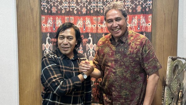 Bahas Kolaborasi Kebudayaan, Calon DPD Komeng Kunjungi Dirjen Kebudayaan