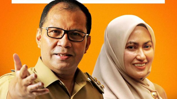 Flyer Wali Kota Makassar Moh Ramdhan 'Danny' Pomanto dan Indah Putri Indriani. Dokumen Istimewa
