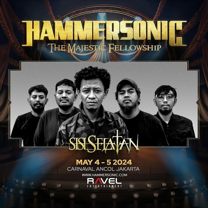 Band lokal di Hammersonic 2024.
