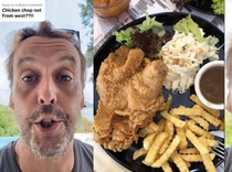 Heboh Penjelasan Chicken Chop Bukan dari Negara Barat