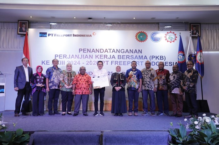 Ida Fauziyah di Freeport