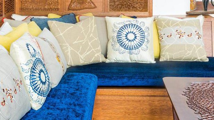Inspirasi dekorasi di rumah bergaya mediterania.