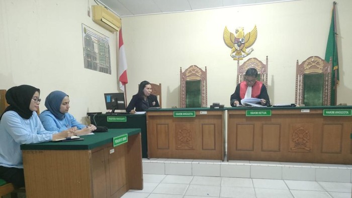 Jaksa Pengacara Negara (JPN) saat sidang permohonan pembubaran PT Tiga Bambu Perkasa