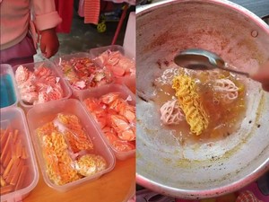 Jualan Seblak dan Dessert Seribuan Bocah Ini Viral di TikTok
