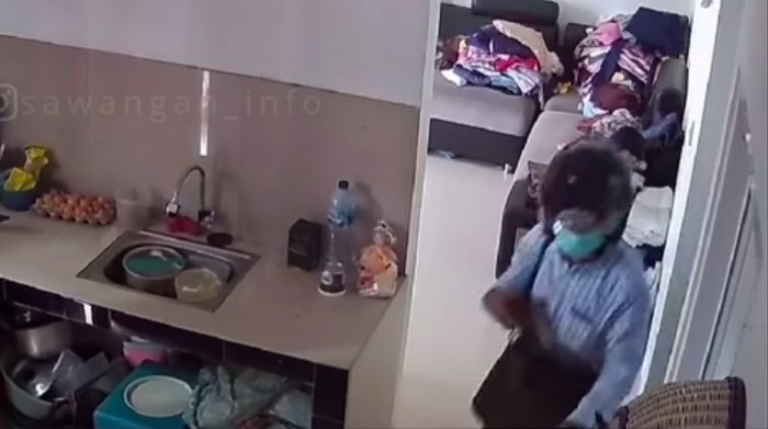 Pelaku Berkejar-kejaran dengan Korban Setelah Bobol Rumah di Depok