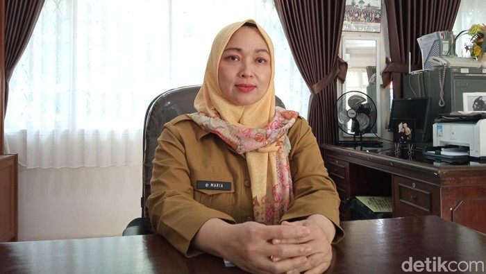 Kepala Dinas Kesehatan Kota Cirebon, dr Siti Maria.