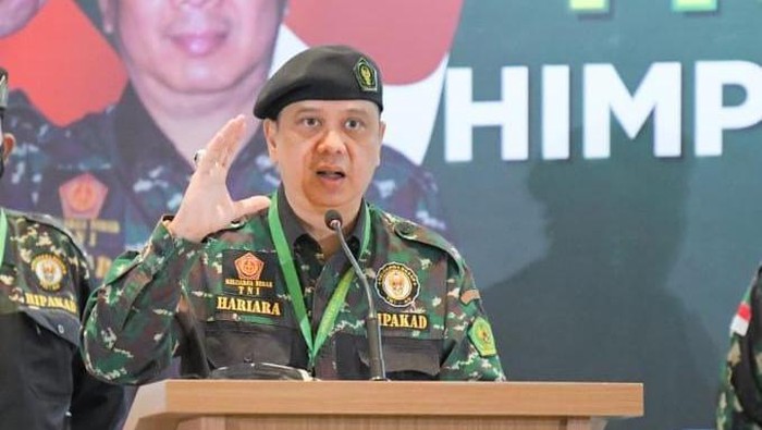 Ketum Himpunan Putra-Putri Keluarga Angkatan Darat (Hipakad) Haryara Tambunan
