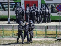 Melihat Simulasi Pengamanan Jelang Piala Eropa 2024