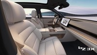 BEV tipe SUV yang berorientasi untuk keluarga ini menawarkan ruang interior yang luas berdasarkan konsep penyediaan mobile Cozy Home. Foto: Dok. Toyota
