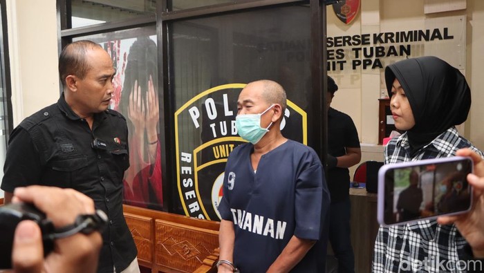 Mujiono, suami yang menghabisi istrinya di Tuban