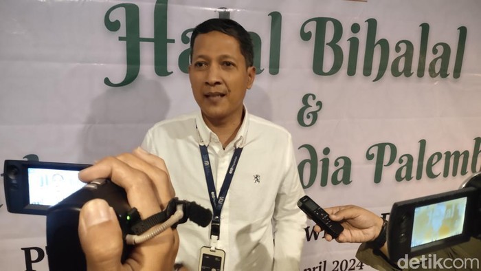 Pimpinan Wilayah Pegadaian Kanwil III Palembang, Dwi Hadi Atmaka, Kamis (25/4/2024).
