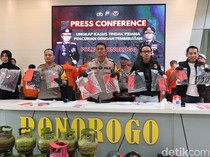 8 Pelaku Pencurian Spesialis Rumah Kosong di Ponorogo Diamankan, 3 Residivis