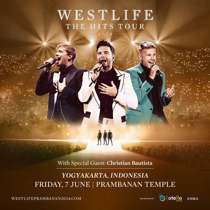 Poster Konser Westlife di Candi Prambanan Poster Konser Westlife di Candi Prambanan