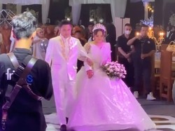 7 Foto Putri Isnari Tampil Bak Princess di Acara Ngunduh Mantu Bos Batubara