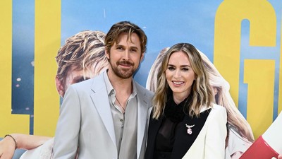 Gaya Ryan Gosling dan Emily Blunt yang Makin Kompak di Red Carpet The Fall Guy