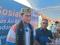 Wacana Iuran Pariwisata via Tiket Pesawat, Sandiaga: Presiden Pasti Tak Setuju