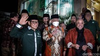 Pertemuan antara petinggi PKB dan PKS dalam rangka silahturahmi perubahan yang telah dijalin kedua partai dalam Pemilu 2024.   
