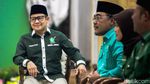 Semringah Cak Imin Sambut Elite PKS di Markas PKB