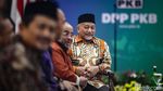 Semringah Cak Imin Sambut Elite PKS di Markas PKB