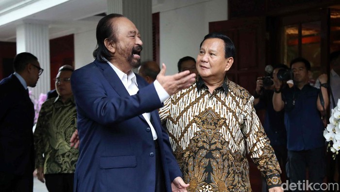 Harapan Prabowo Agar NasDem Masuk Pemerintahan yang Akan Ia Pimpin