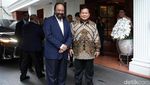 Momen Surya Paloh Temui Prabowo di Kertanegara