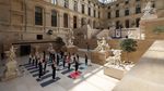 Wow! Ada Kelas Yoga di Museum Louvre Paris