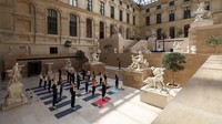 Museum Louvre adalah salah satu museum seni terbesar yang paling banyak dikunjungi dan sebuah monumen bersejarah di dunia. 