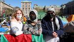 Aksi Bela Palestina, Tenda Kemah Bermunculan di Sejumlah Kampus AS