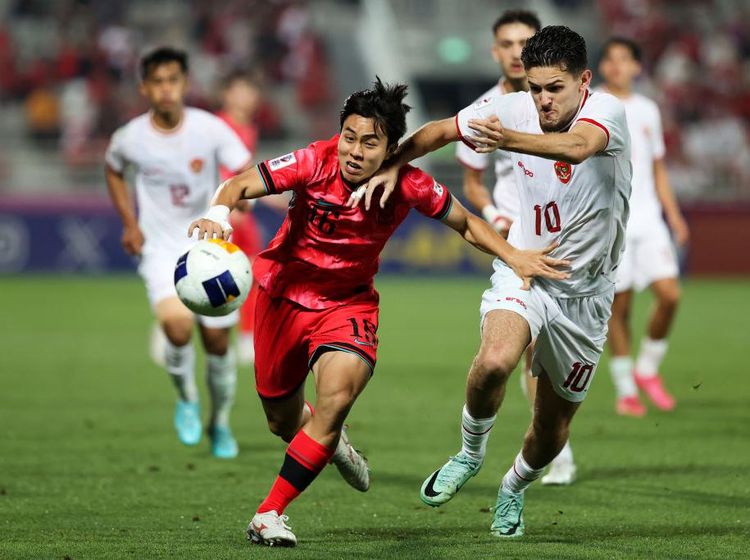 Aksi Timnas Indonesia Tekuk Korsel Jaga Asa ke Olimpiade