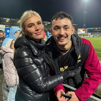 Di Instagram-nya sendiri Bernice kerap membagikan kemesraan dan dukungannya kepada pria 20 tahun tersebut. Foto: Instagram Bernice Mengers