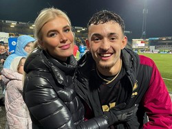 Foto Bernice Mengers, WAG Ivar Jenner yang Setia Dukung Pacar di Piala U-23