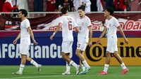 Skor imbang 2-2 di waktu normal hingga berlanjut ke perpanjangan waktu. Tak ada gol di extra time, duel ditentukan lewat adu penalti. Getty Images/Zhizhao Wu