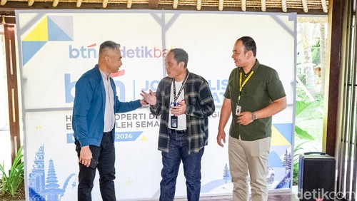 BTN x detikBali “Journalist Convocation di Sanur, Denpasar, Jumat (26/4/2024).